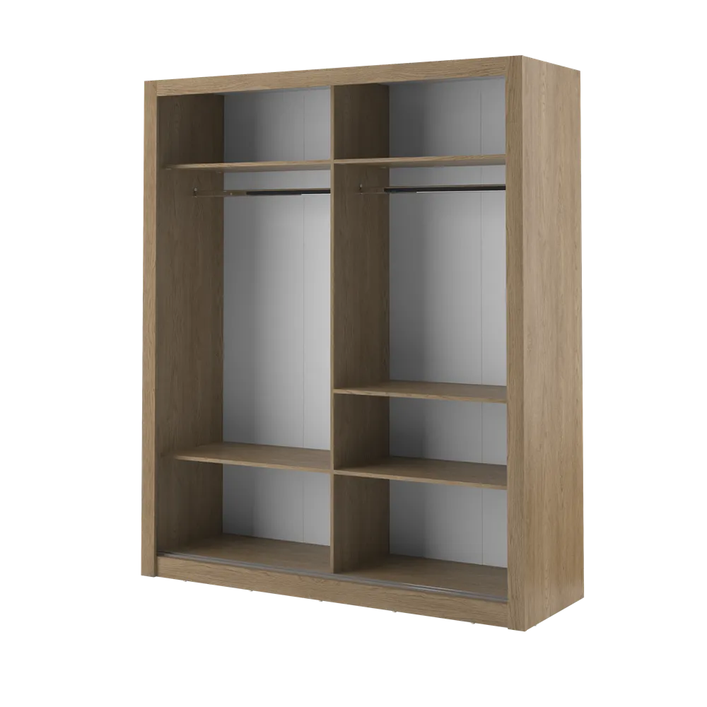 Szafa 2-drzwiowa ARTI AR-03 180cm dąb shetland - AR3DH