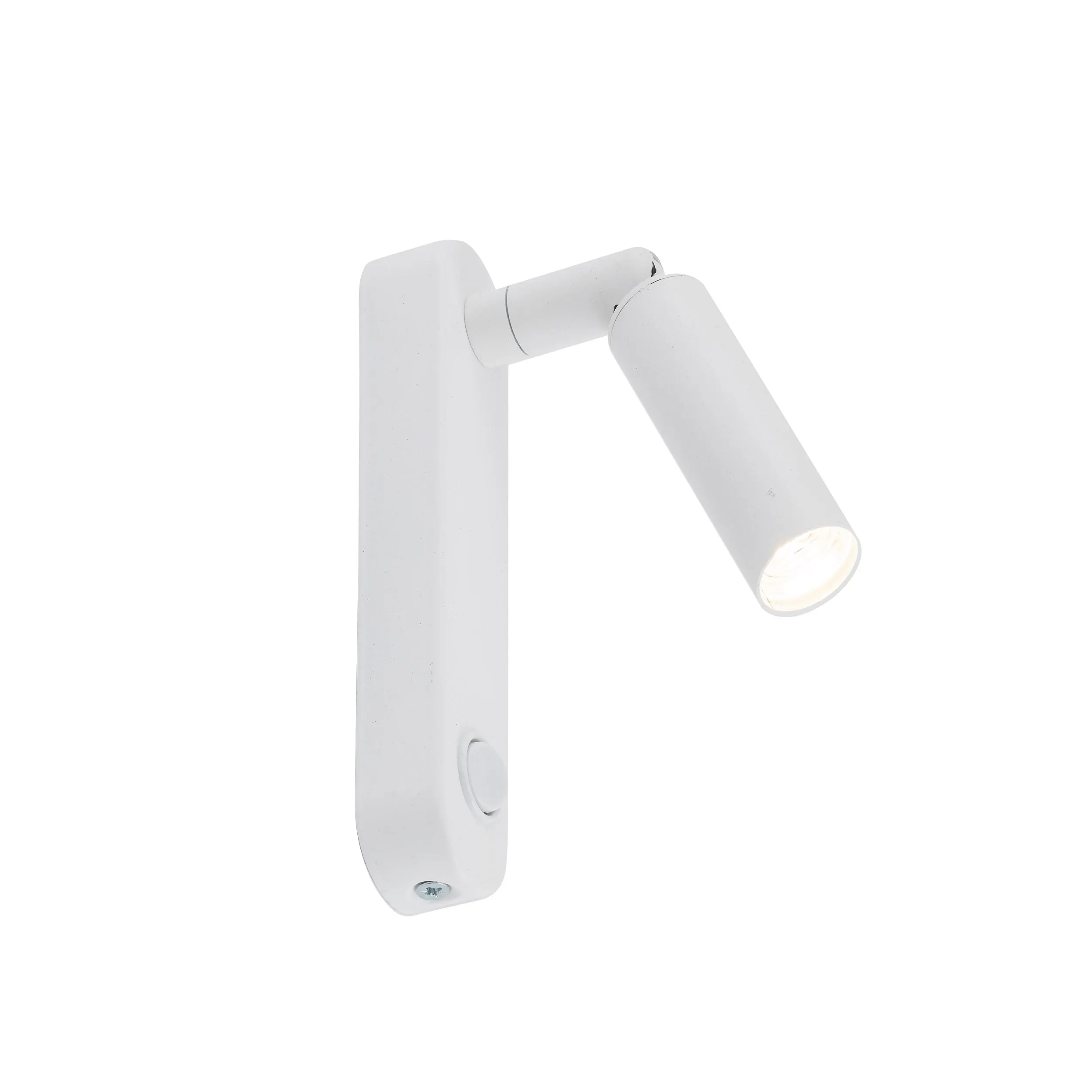 Kinkiet ENZO biały regulowany z włącznikiem 22x14x10cm - TK_6620