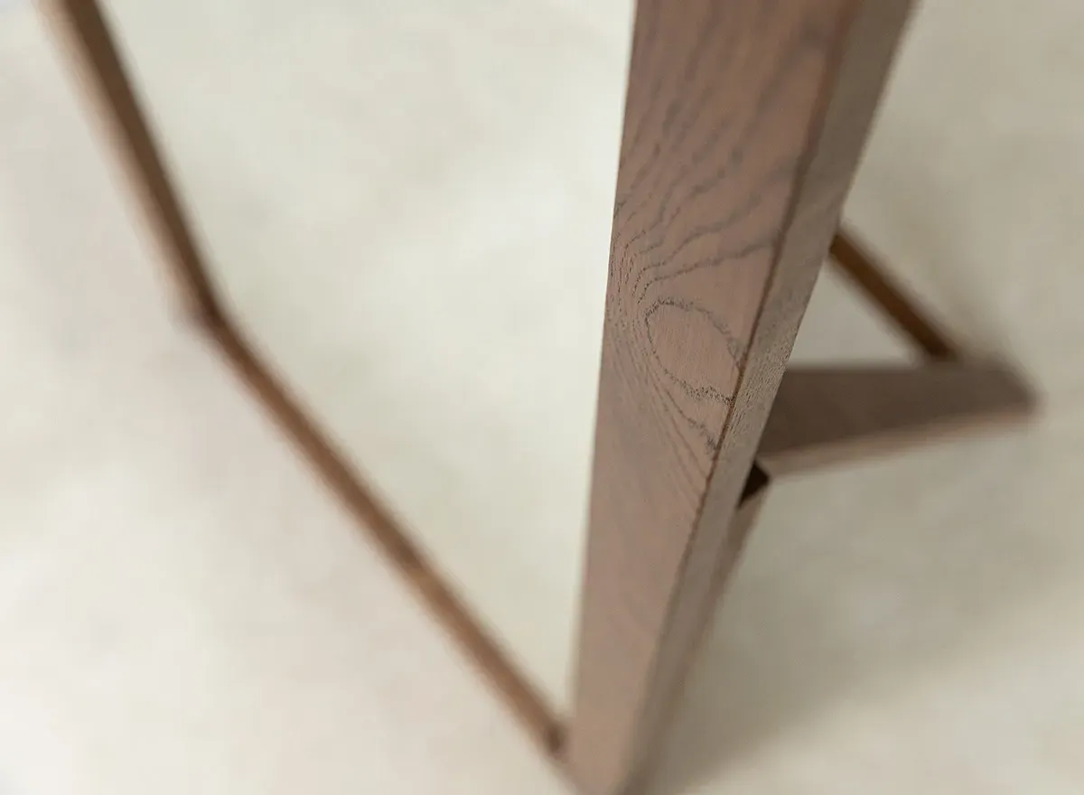 Lustro stojące dębowe CAMPI 53x179 cm tabacco - KULCA03T