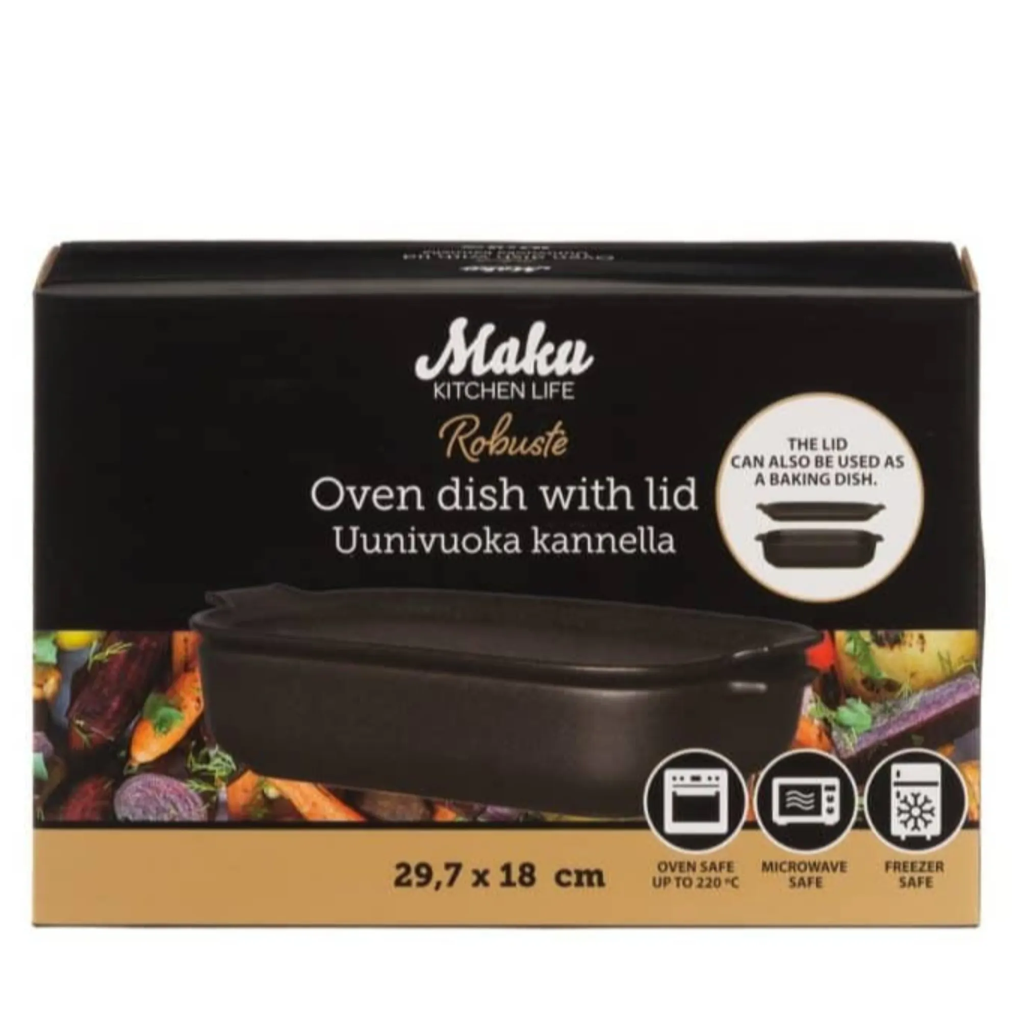 naczynie żaroodporne, specjalne na piekarnik, pokrywa z pokrywką, metalowy odlew, odporne na temperaturę