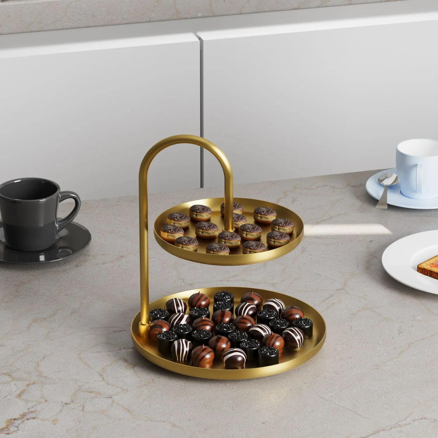 Metalowa ozdoba KORMEN B złota - ASI_247HFM1129