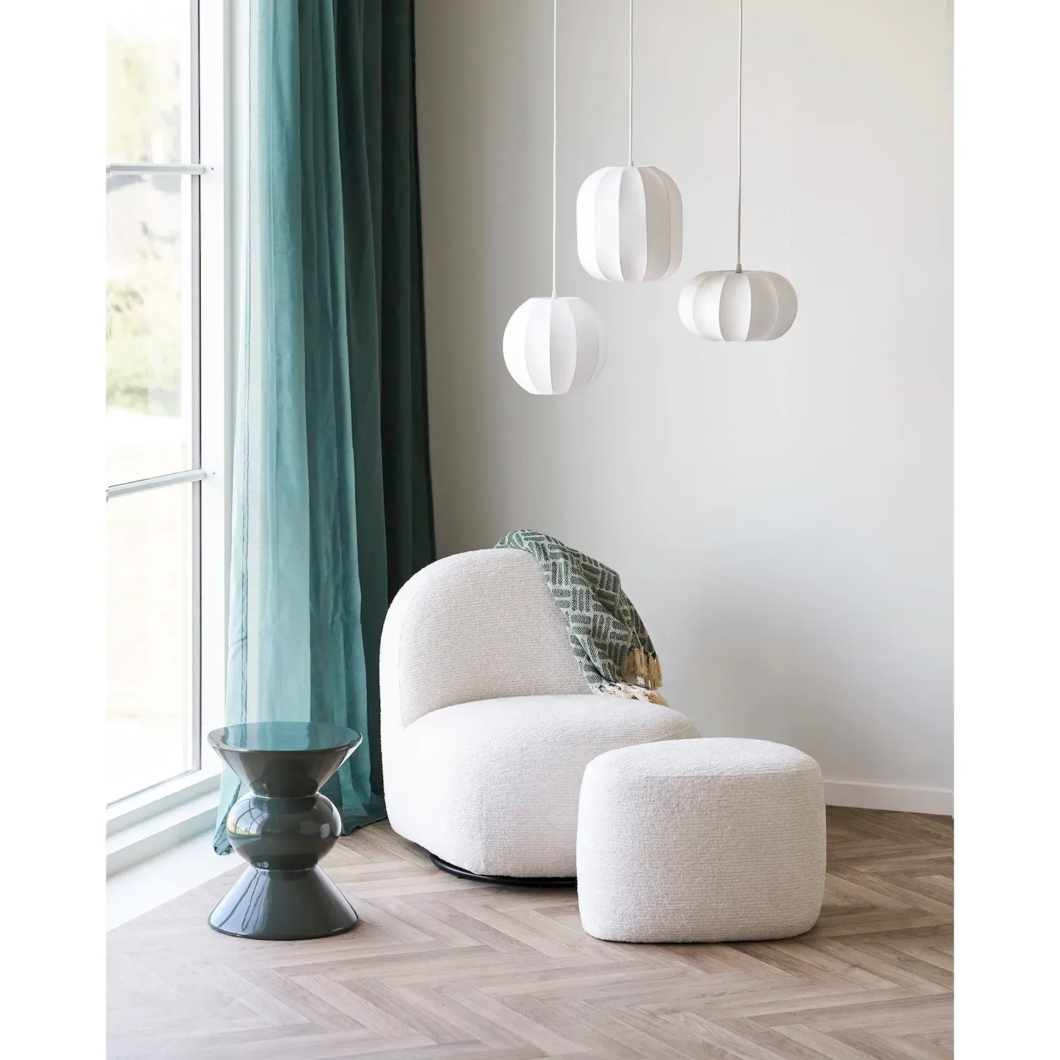 Lampa wisząca COVENTRY model 6406303 biała — zdjęcie 3