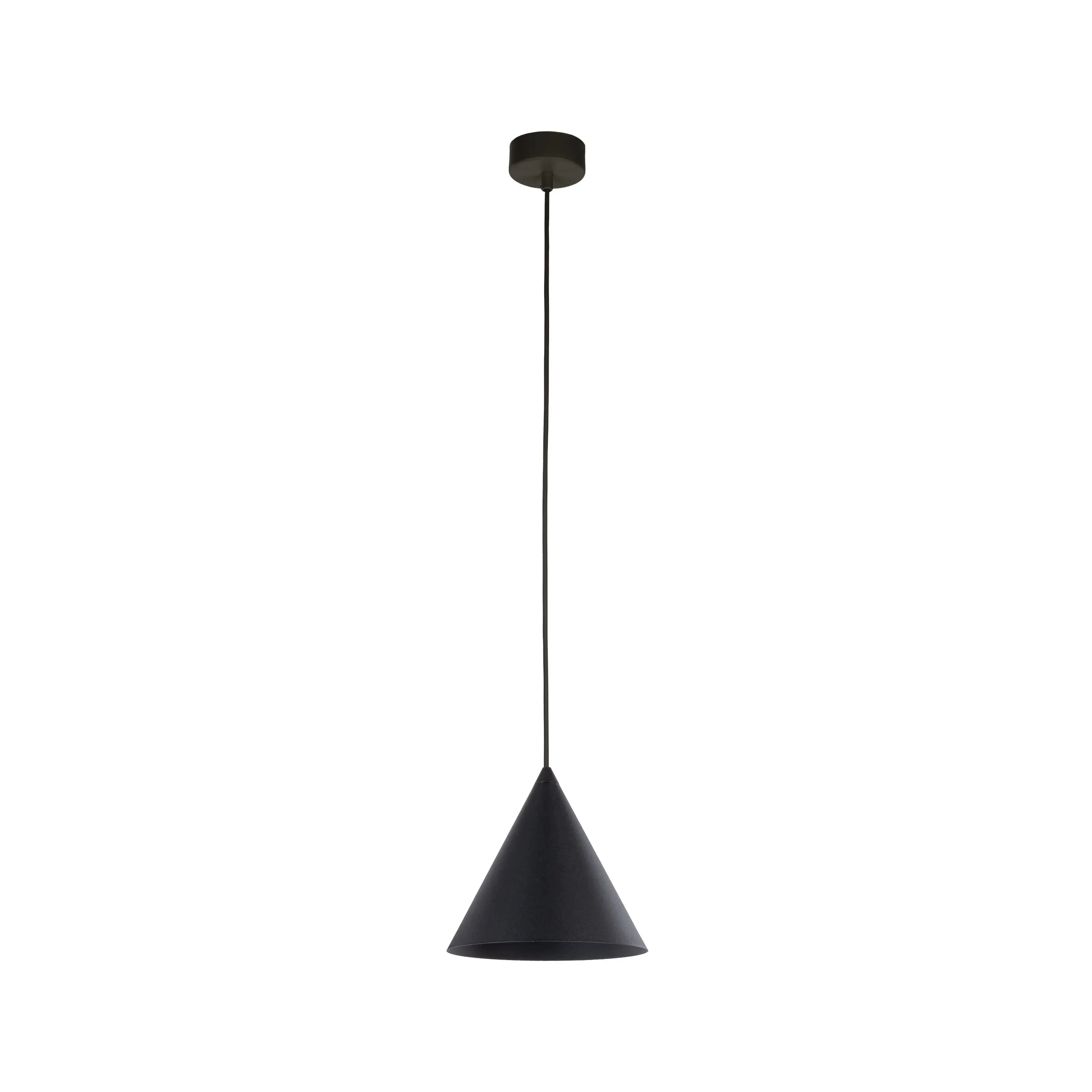 Lampa wisząca CONO S czarna 140x19cm