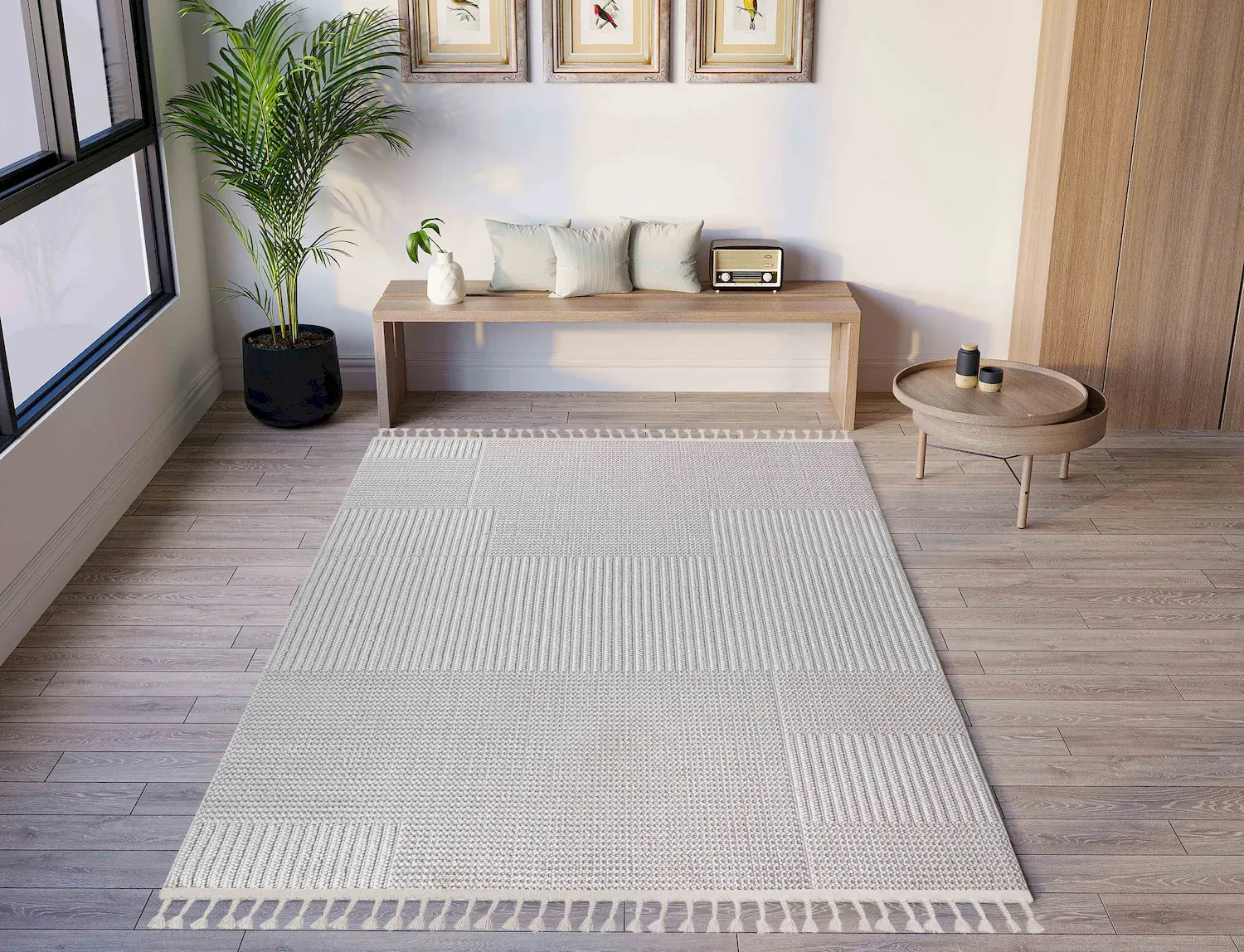 Dywan 160 x 230 KORYA biały - ASI_733MLC1273