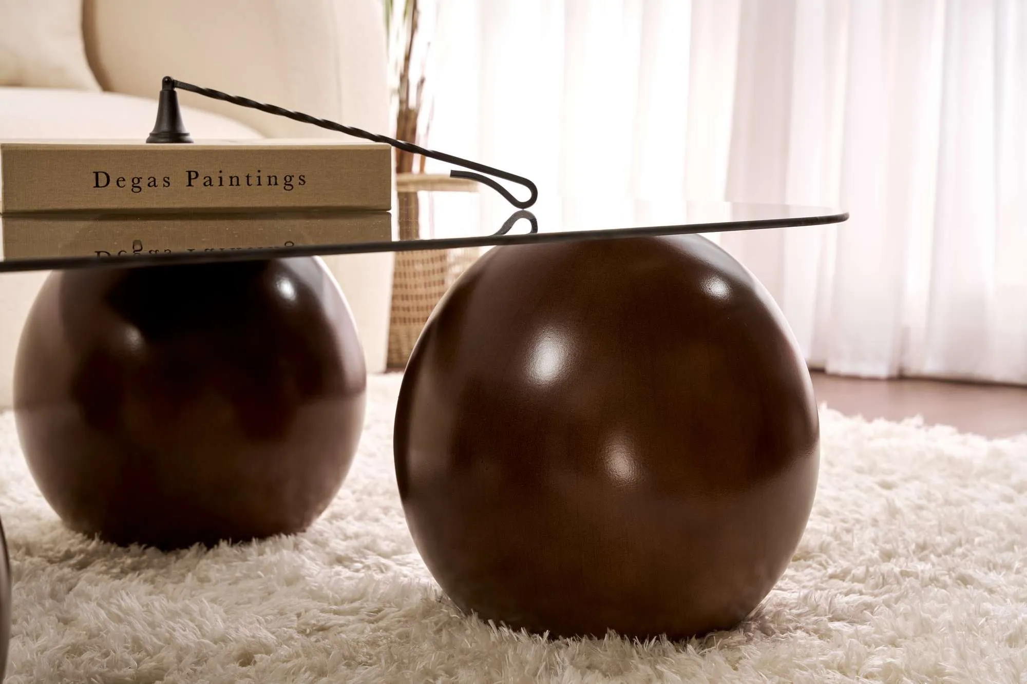 Stolik kawowy EVARA 75x118 cm orzech brązowy - ASI_857NRD1127