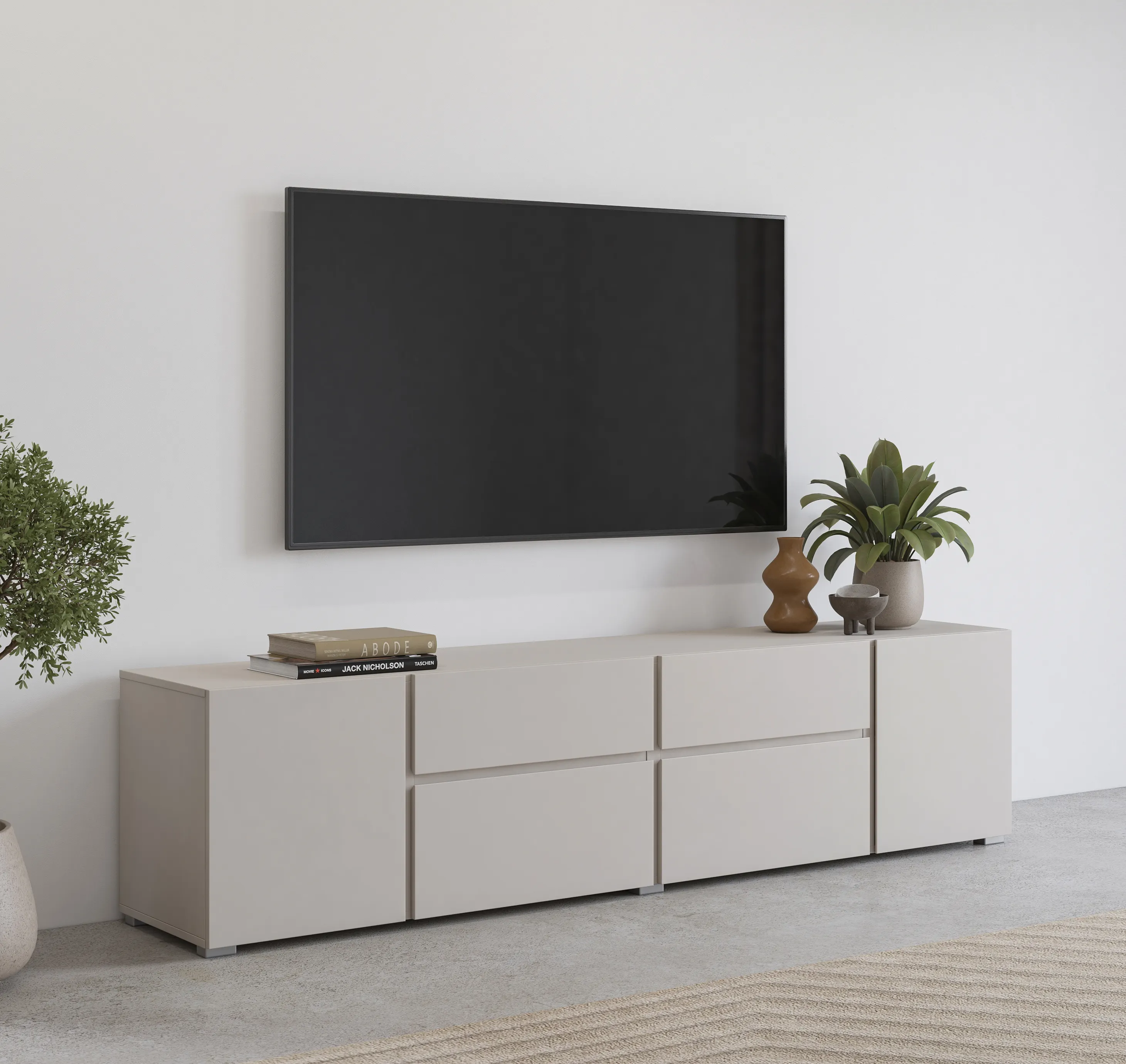 tv stand, konsola pod telewizor, mebel RTV, szafka RTV, niska szafka