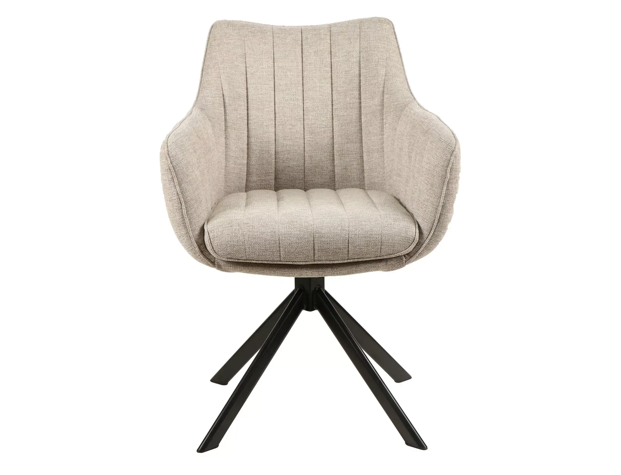 Krzesło obrotowe 180° AZALIA BREGO 31 beżowy metalowe nogi - AZALIABRCJBE