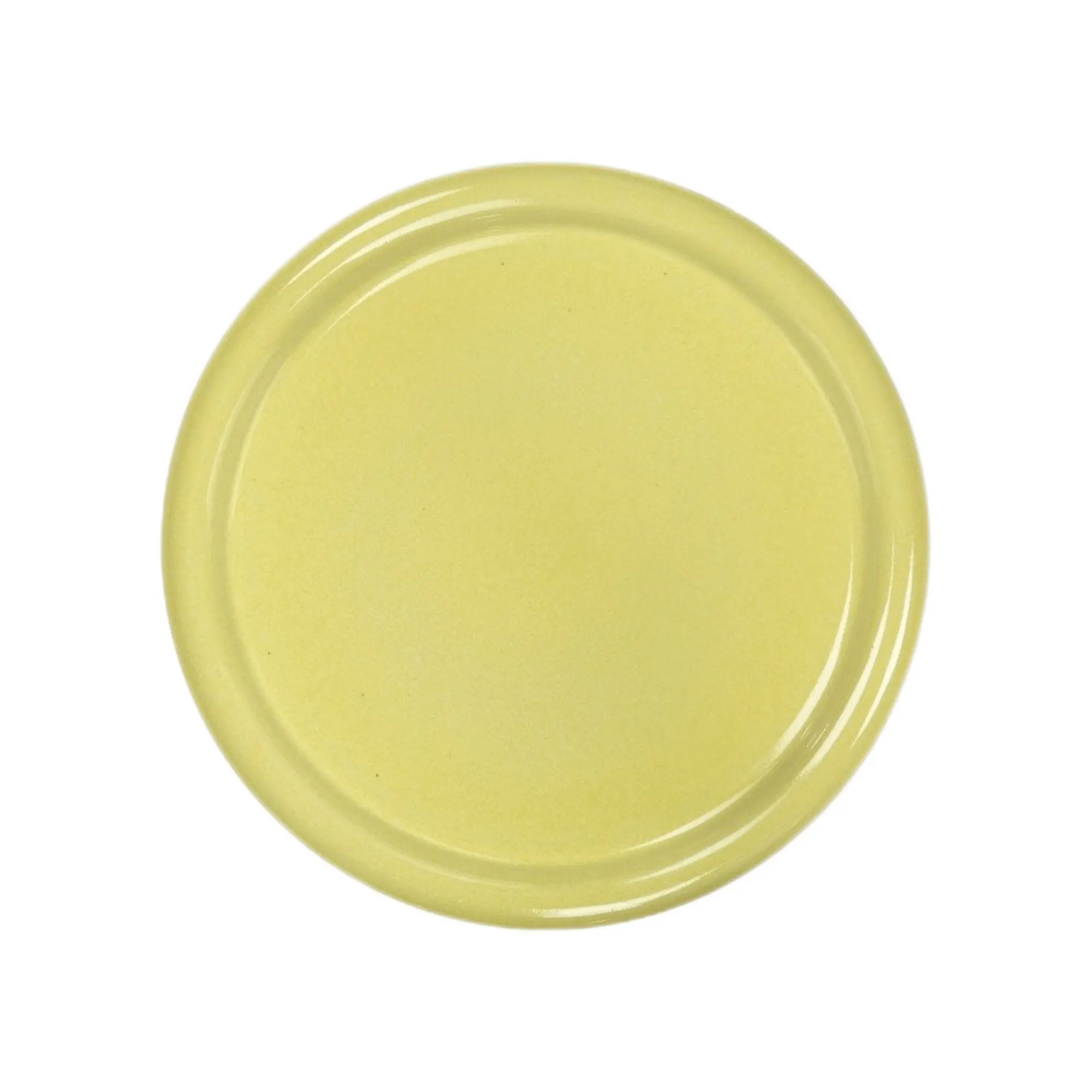 talerz, porcelana, żółty, okrągły, tależ żółty