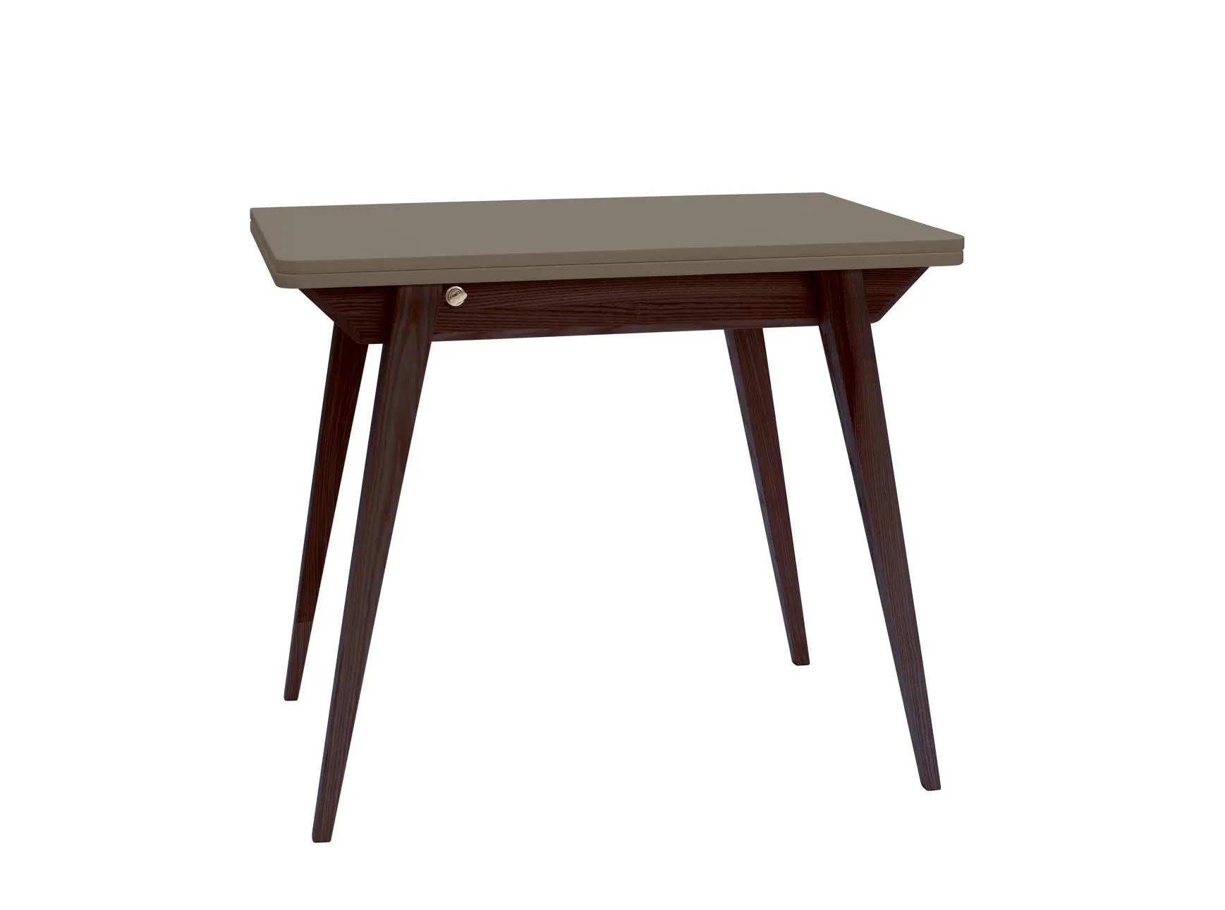 Stół rozkładany ENVELOPE 65x90-130cm brązowy orzech