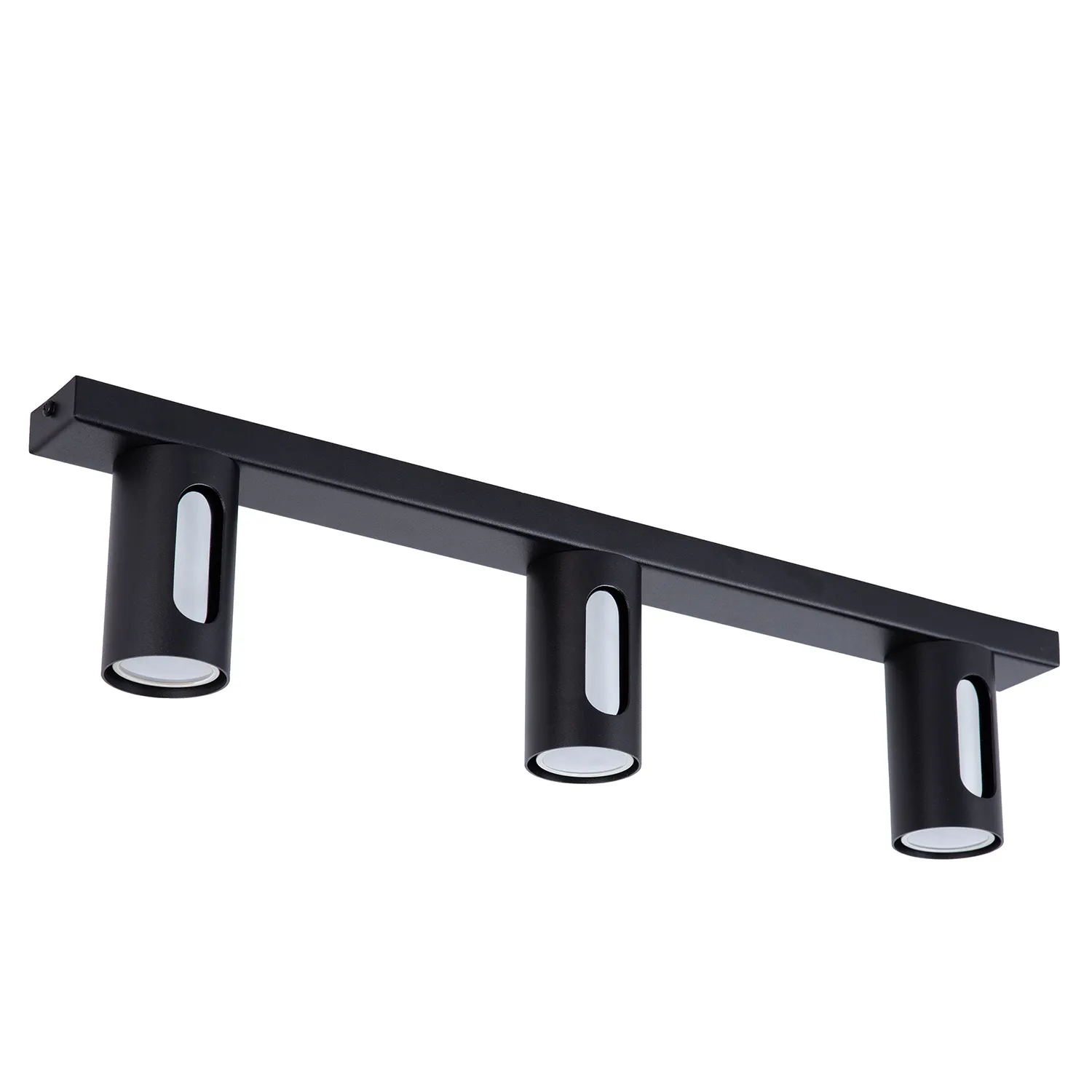 Plafon stalowy FLOW 3 czarny srebrny Łazienka, Wewnątrz, Pokój, Bateria prysznicowa