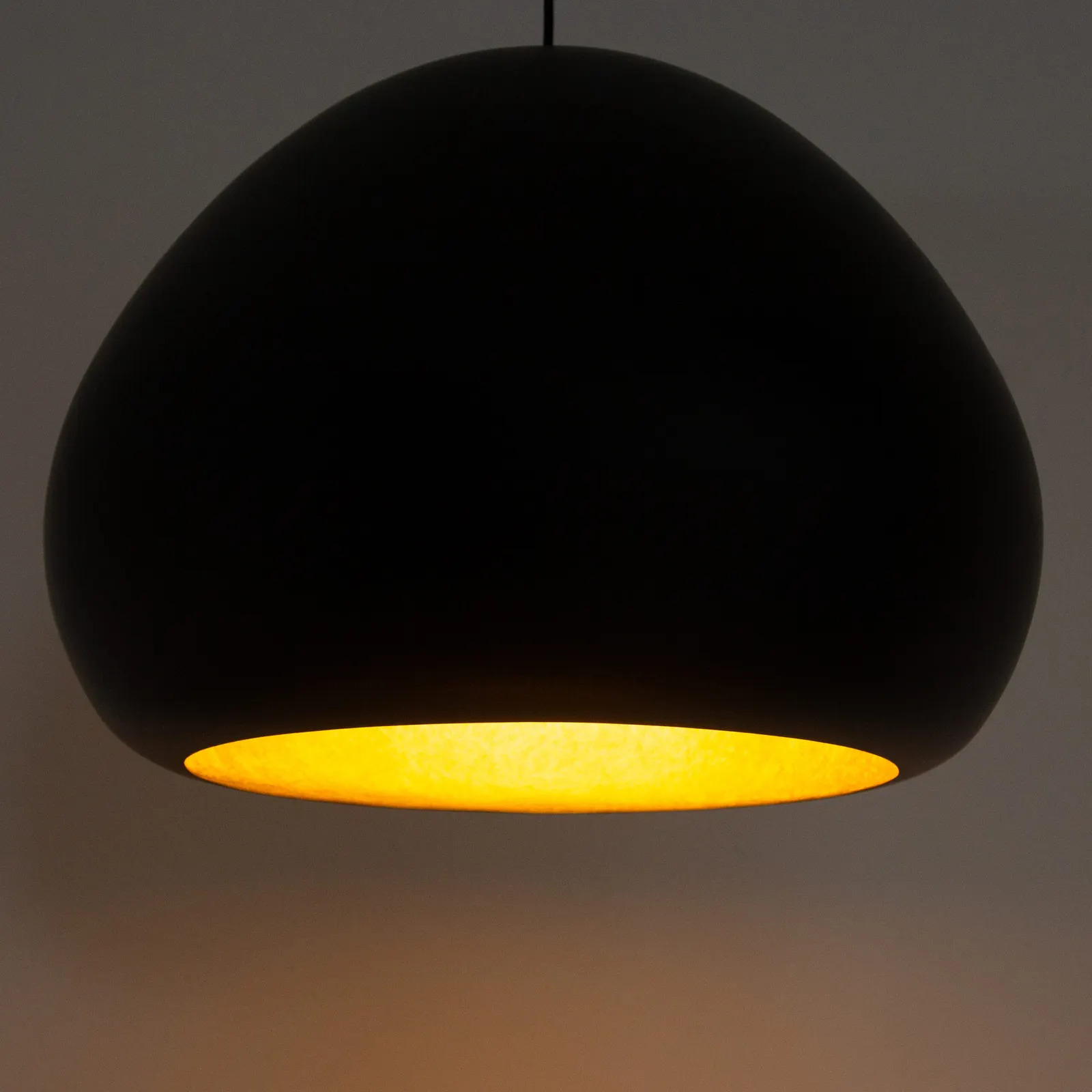 Lampa wisząca LAVA czarno-złota - SI_41077