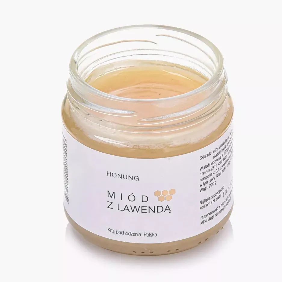 MIÓD wielokwiatowy Z LAWENDĄ 220 G HONUNG - ND_2220816