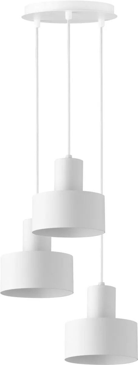 Lampa wisząca RIF 3 biała