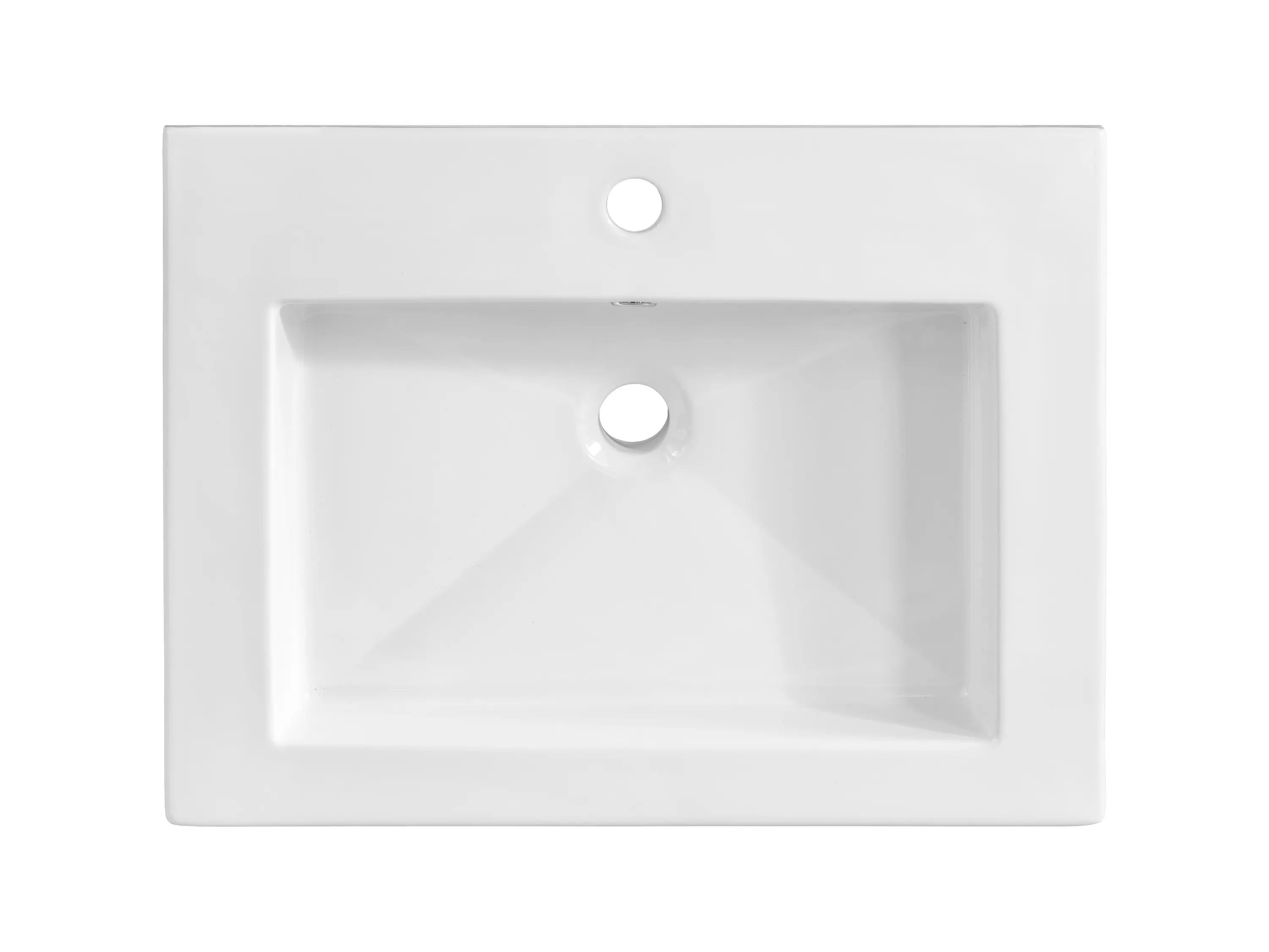 Umywalka meblowa SPIRIT DP biała 61x46x14cm (bezpiecznie pakowana) — zdjęcie 3