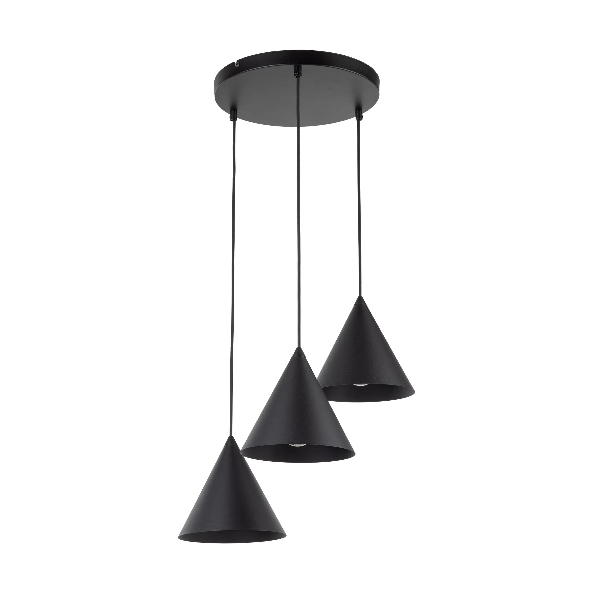 Lampa wisząca CONO czarna 140x42cm