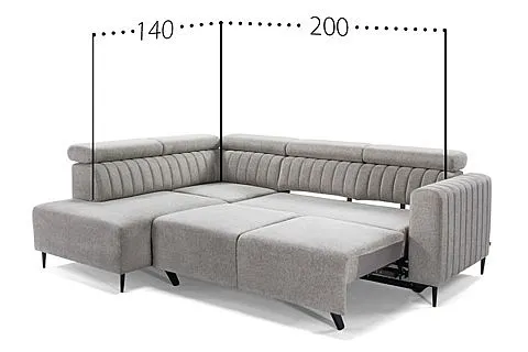 Sofa z funkcją spania KOBE 3F ARAGON 79 granatowy - KOBE_3F_ARAGON_79