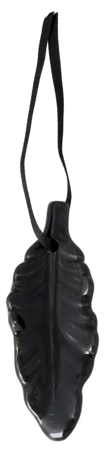 Zawieszka LISTEK czarny Zawieszka LISTEK czarny