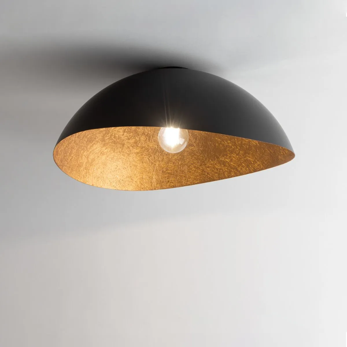 Lampa sufitowa/plafon SOLARIS S czarno-miedziany - SI_40604