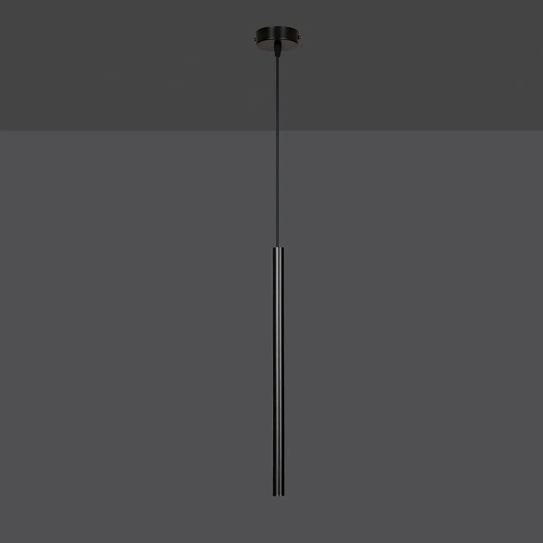 Lampa wisząca SELTER 1 czarna — zdjęcie 2