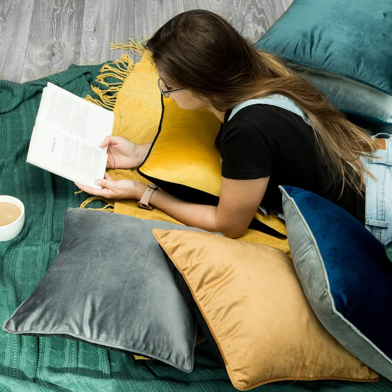 POSZEWKA MEL 2 40X40 CM GRANATOWY - EU_387261