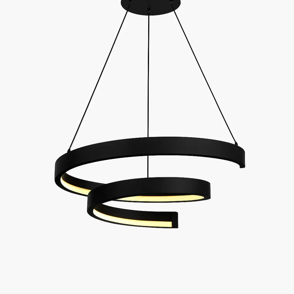 Lampa wisząca TOPPO LED czarna