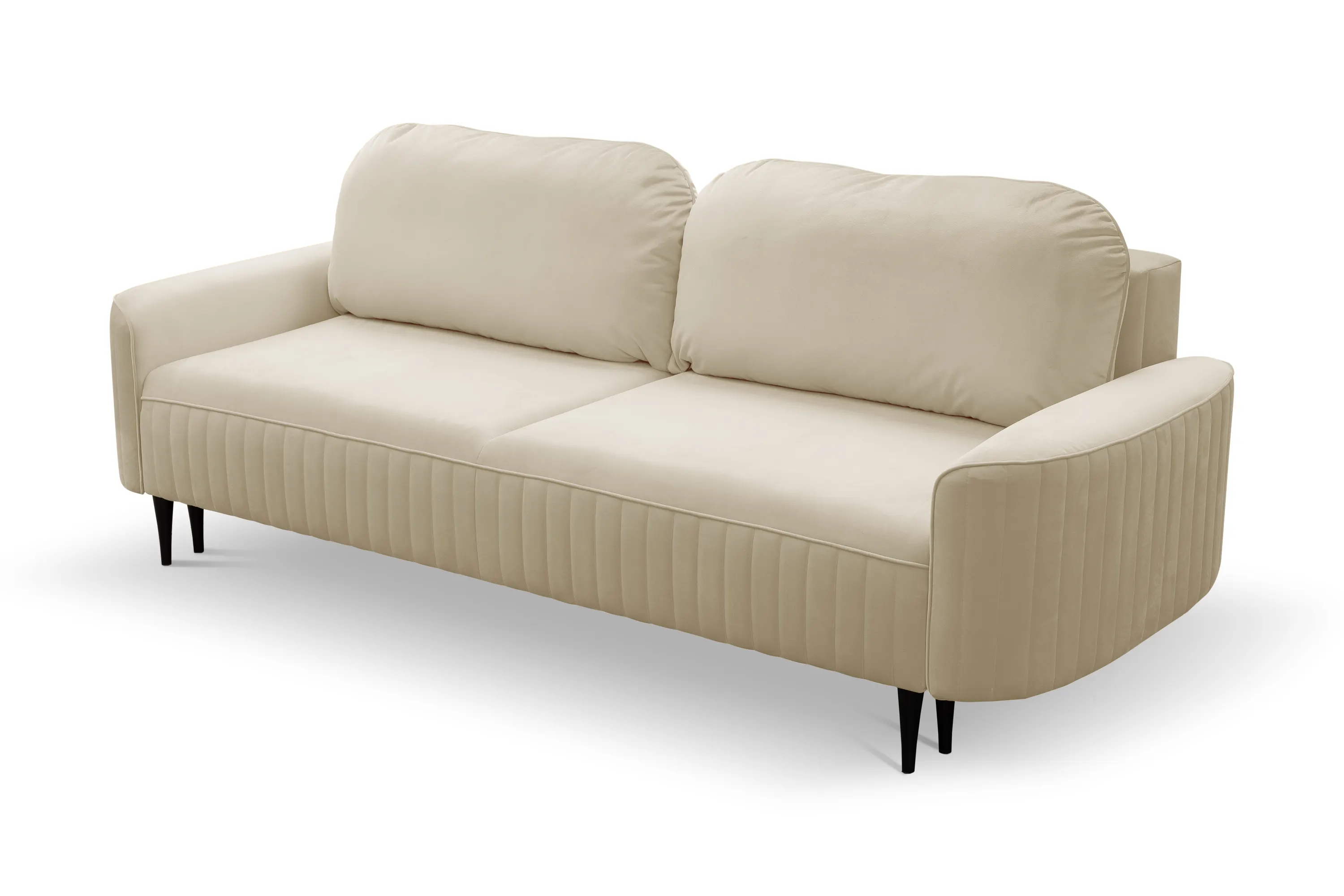 Sofa rozkładana z pojemnikiem VENA VELLUTO 244 cm beżowa - VENA_SO_VELLUTO2