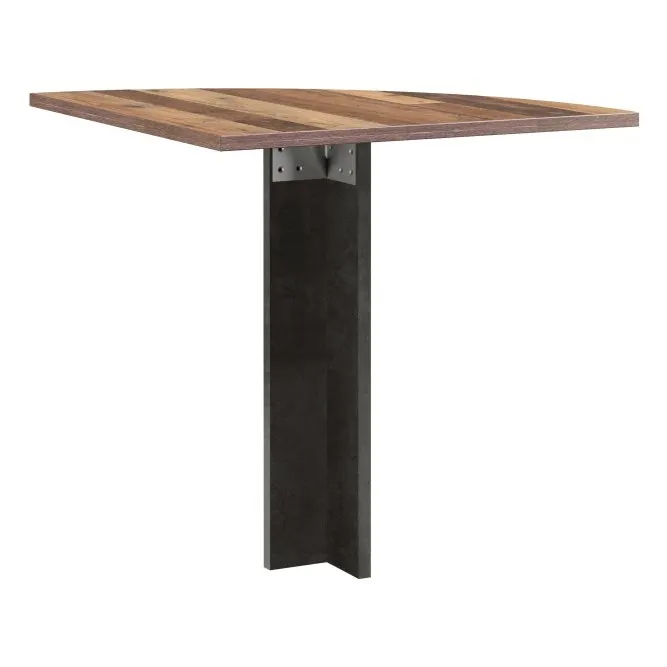 Element łączący 90° CLIF - old wood vintage, beton