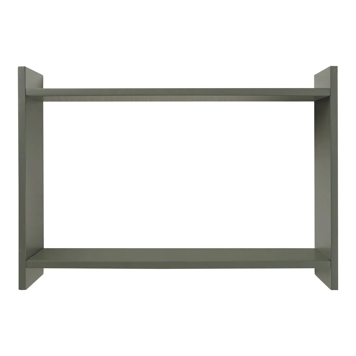 Półka ścienna BAMBERG 50x14,5x35 cm zielona