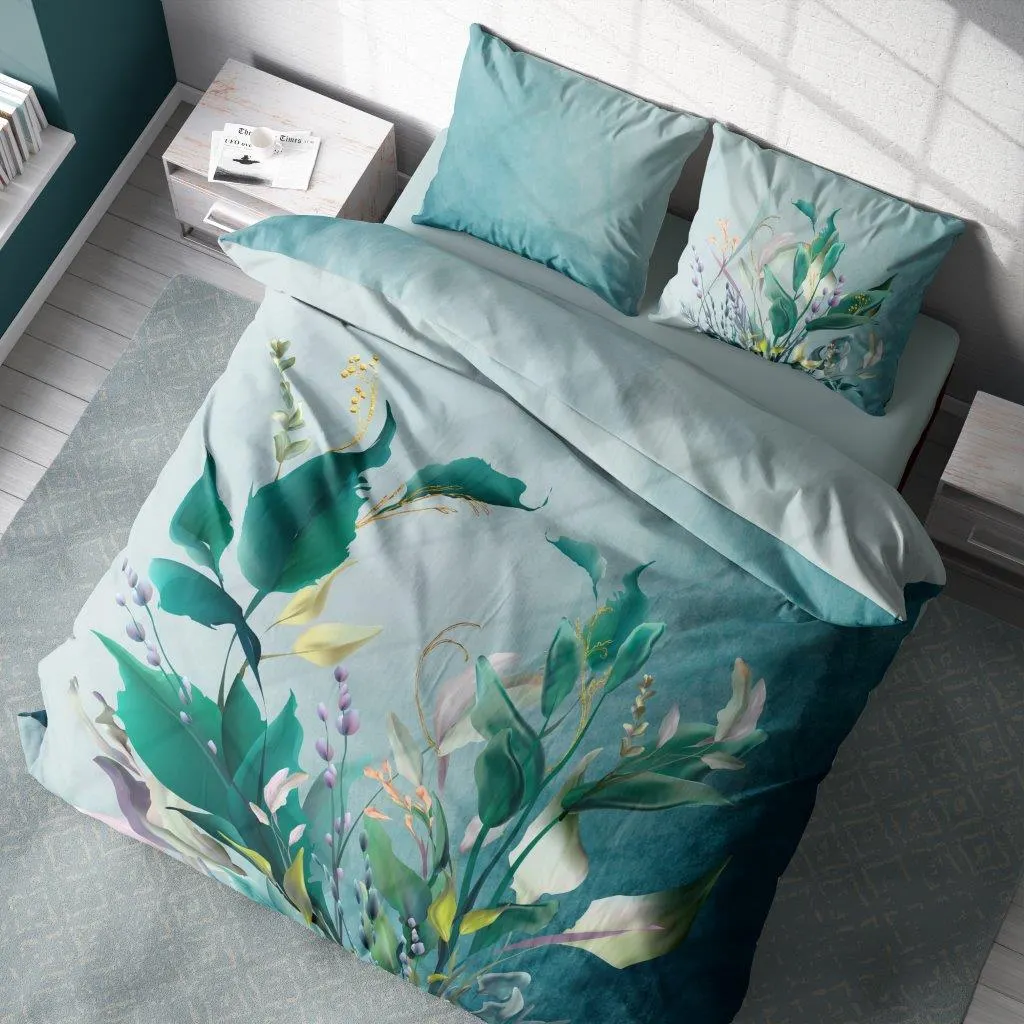 Pościel komplet NOBILE 008 160x200+2x70x80 satyna bawełaniana fotoprint wielokolorowy - FARO_31211