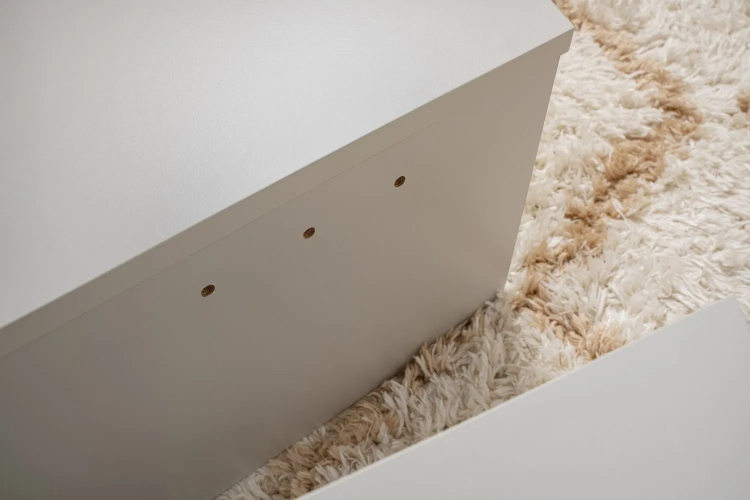 Stolik kawowy 2-elementowy ORION 90x90 cm szary - ASI_241NRD1206