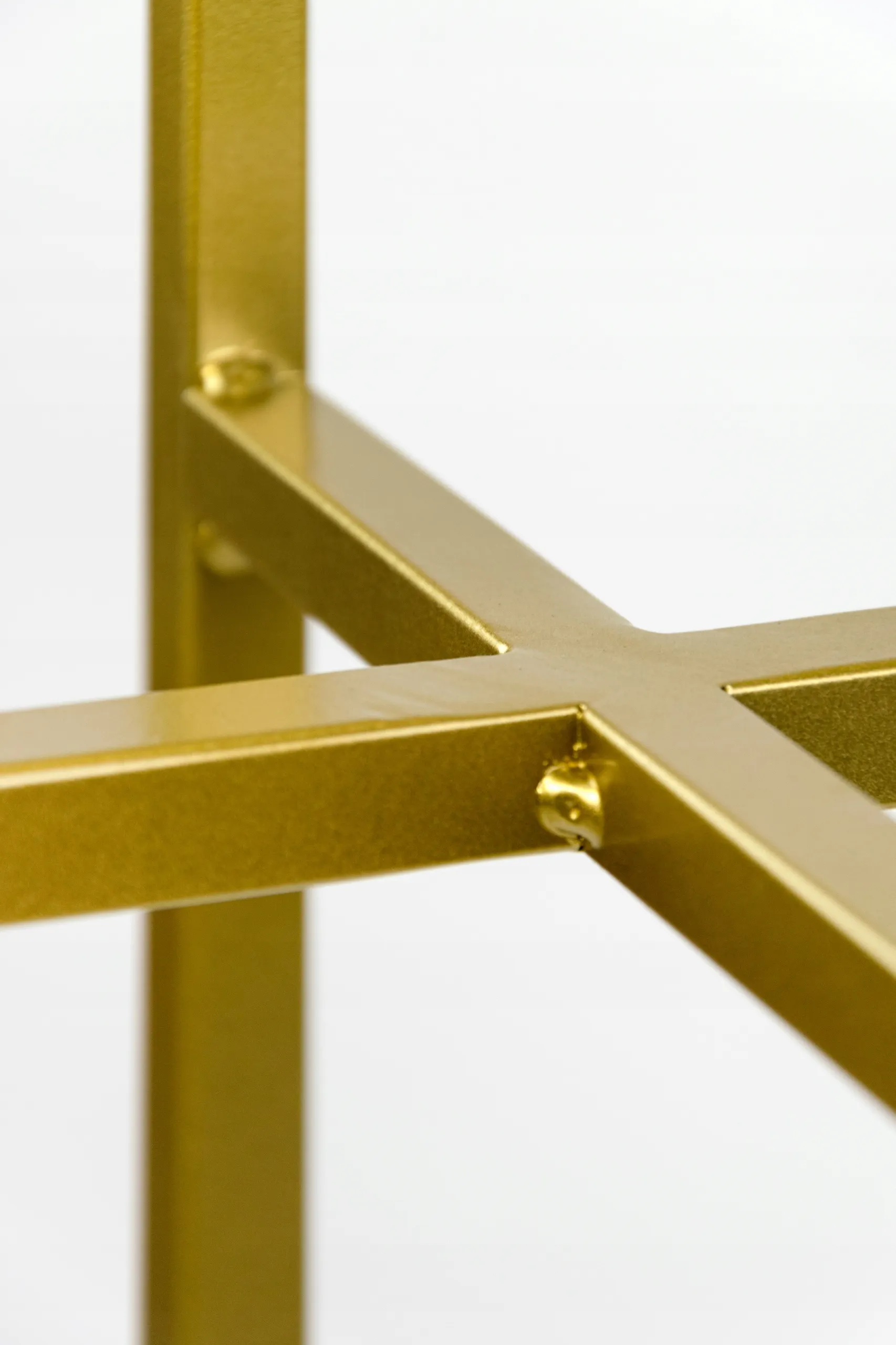 Kwietnik-stojak na donice metalowy TULLE M złoty - LD_TZ000131