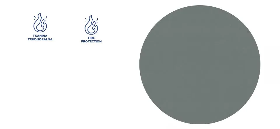 Krzesło obrotowe Perto Plus poler Castel 03 rozmiar 7 - PB-K-7-C-C-CL03