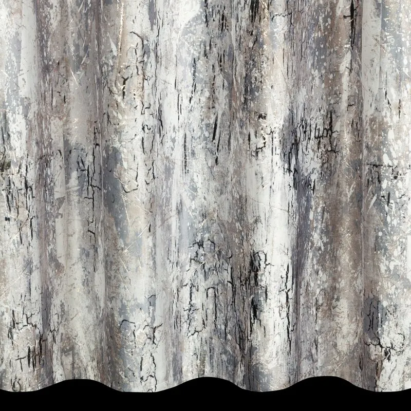 ZASŁONA GOTOWA MALIA 140X250 CM STALOWY - EU_427935