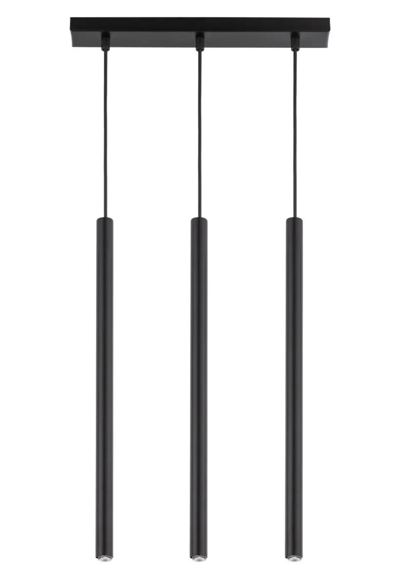 Lampa wisząca SOPEL 3 czarna