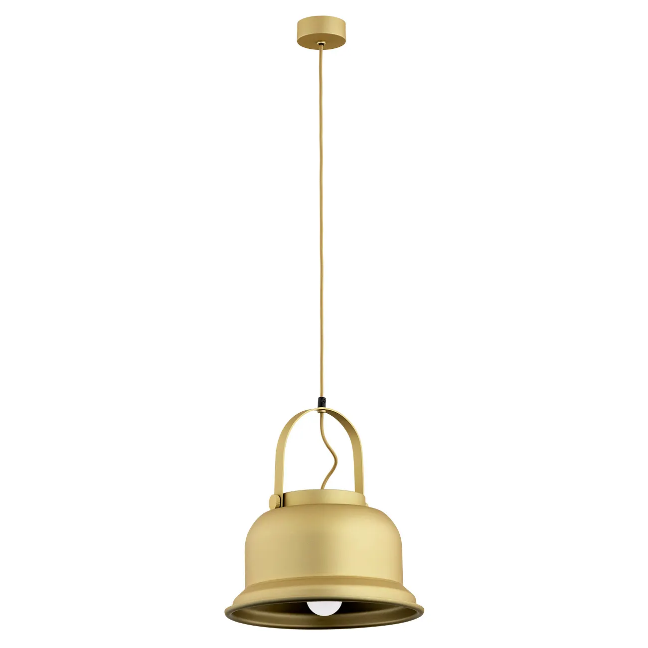 Lampa wisząca PALMER metalowa złota 120x30cm - 8300