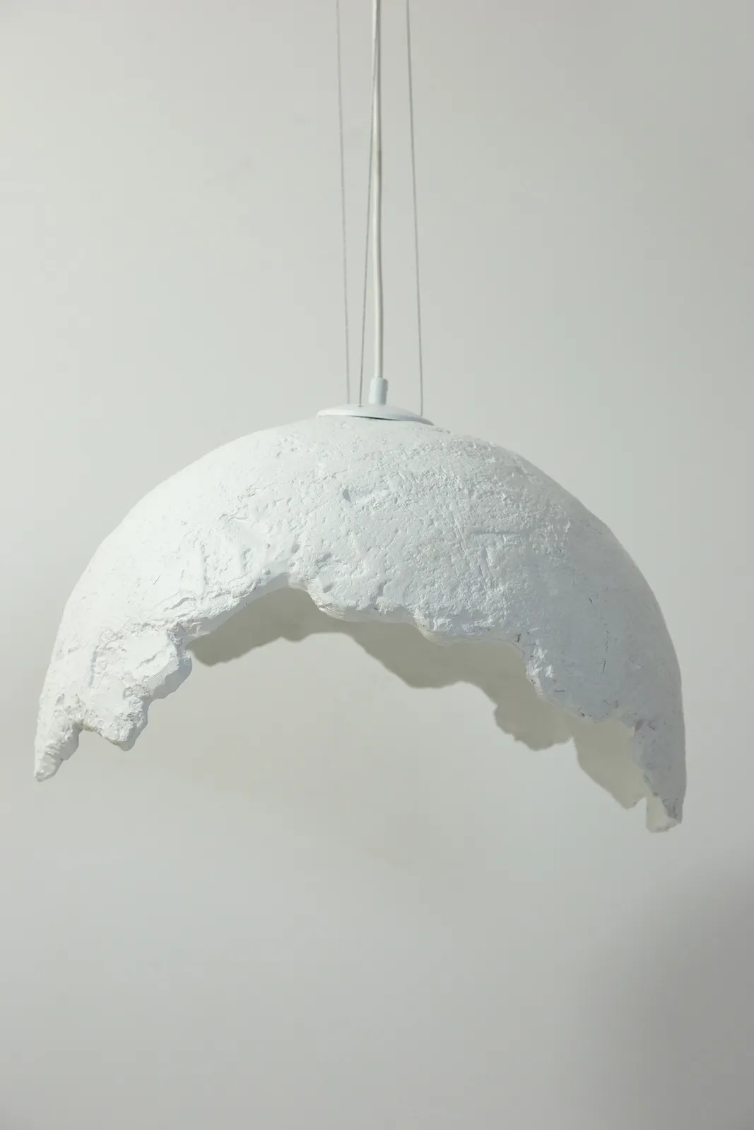 Lampa wisząca PASJA 1 ceramiczny klosz biała - SI_41421