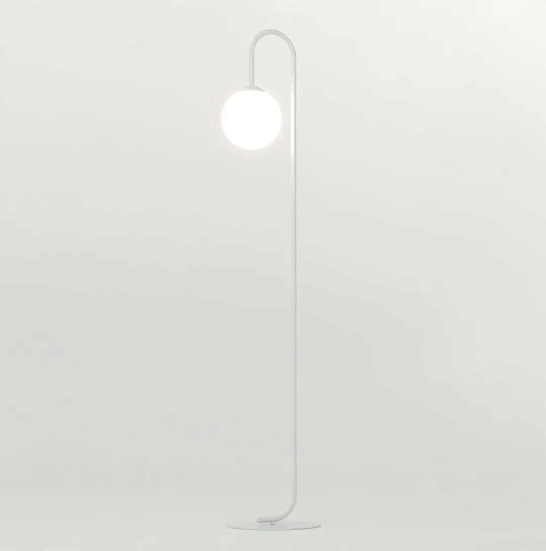 Lampa podłogowa FLOR LP1 szara