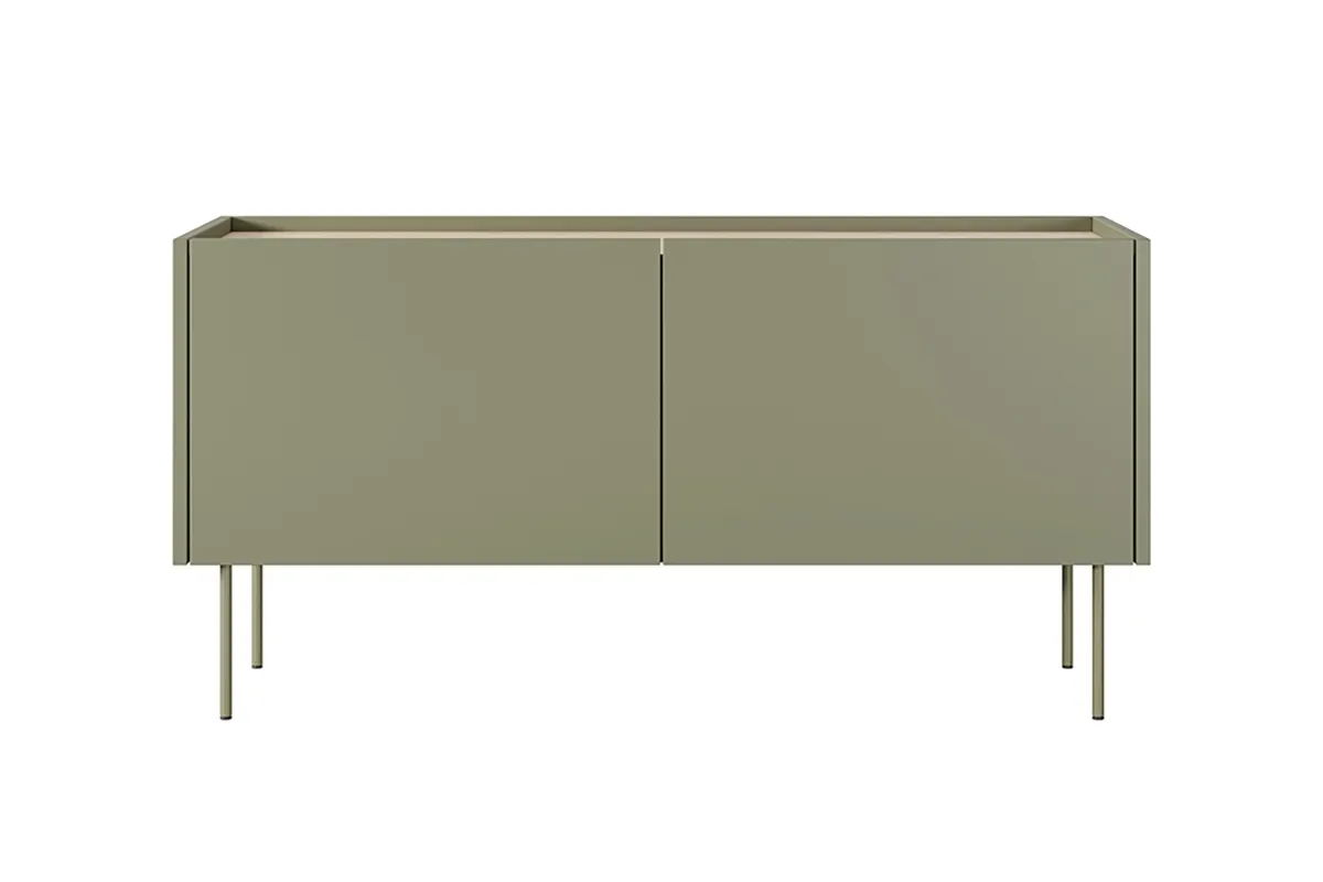 Szafka RTV DESIN 120 z szufladą zielona - dąb nagano - B_149066