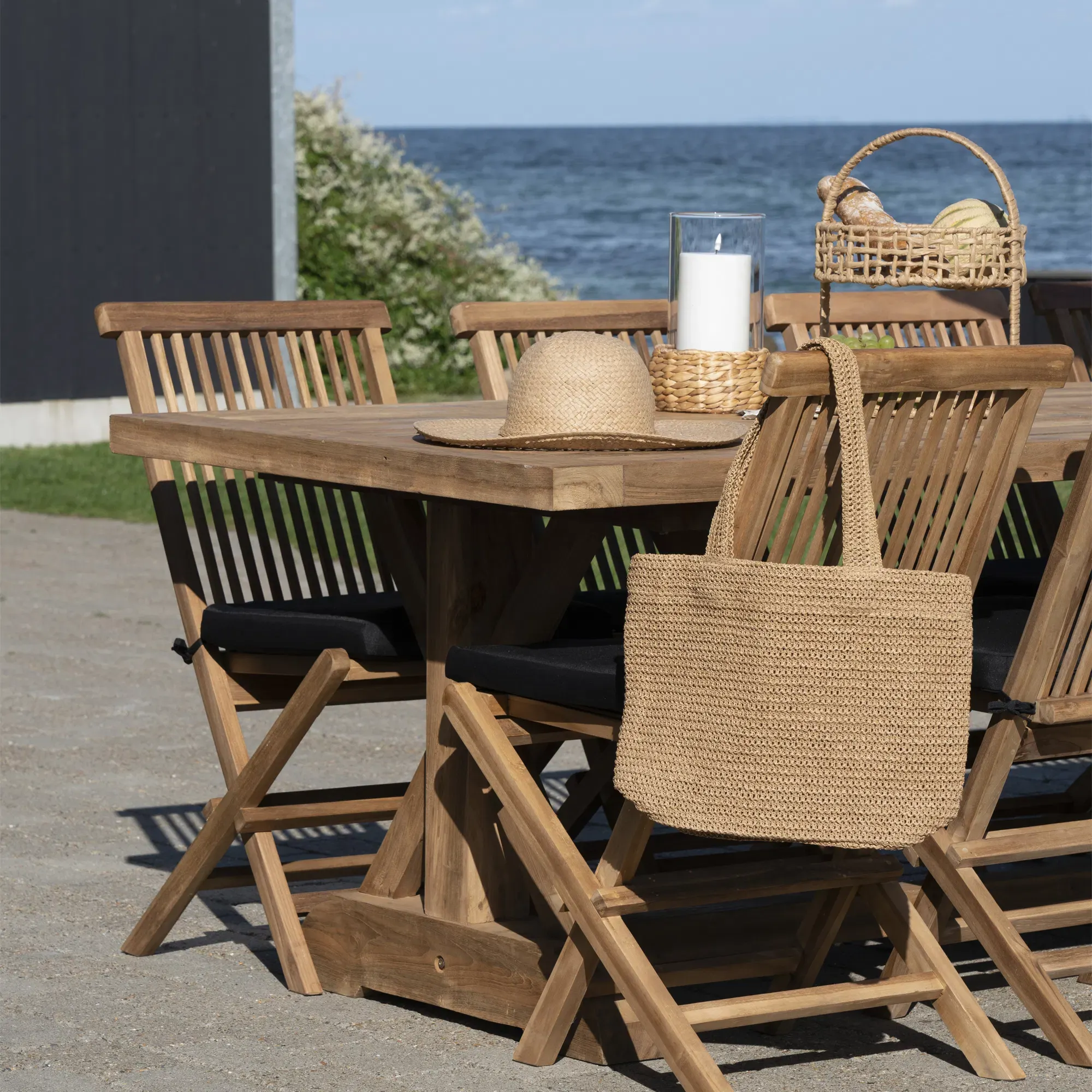 Torba na ramię PARADE słomka papierowa 31x46 cm naturalny - 3201005