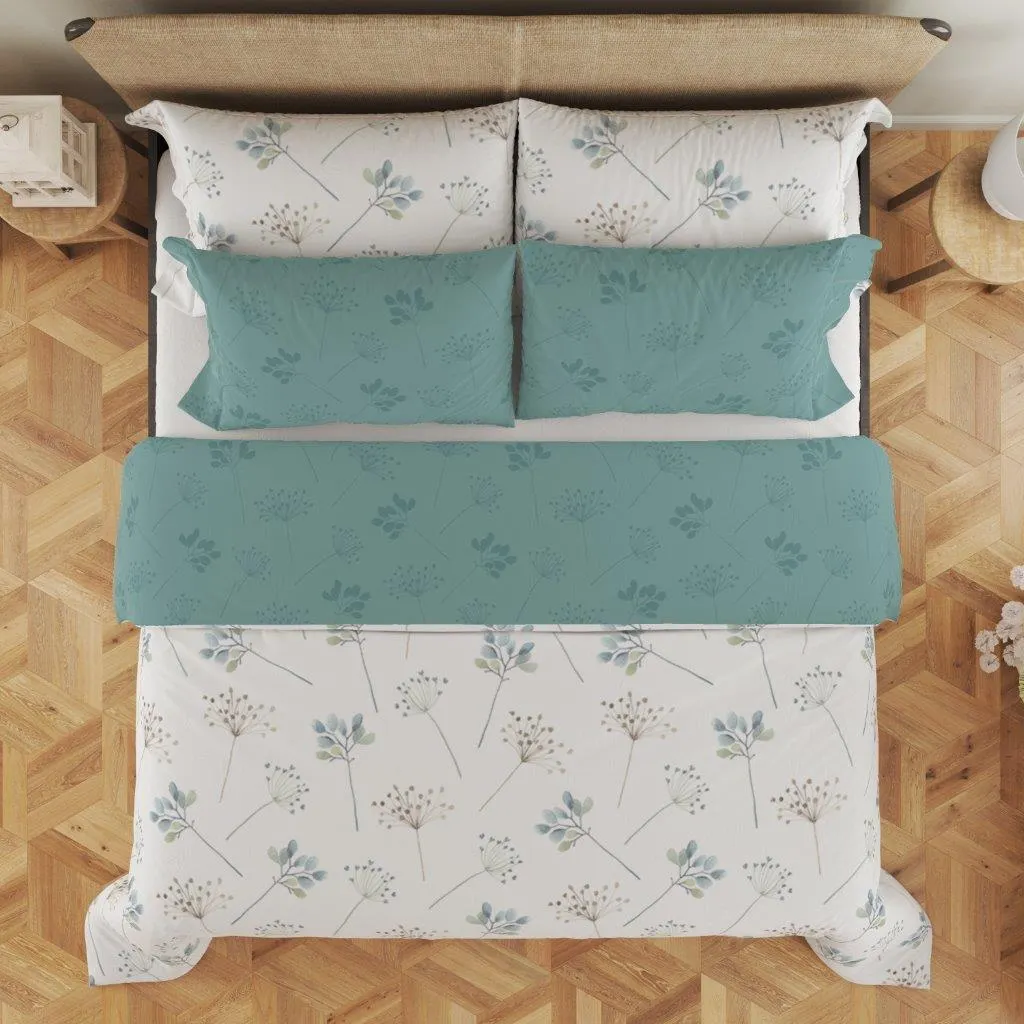 Pościel komplet COTTAGE HOME 020 bawełna 220X200+2X70X80 wielokolorowy - FARO_30023