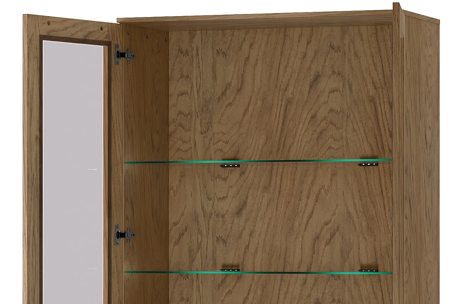 COZY 12 Witryna 2-drzwiowa z oświetleniem w standardzie SZYNAKA - TH-100-1595