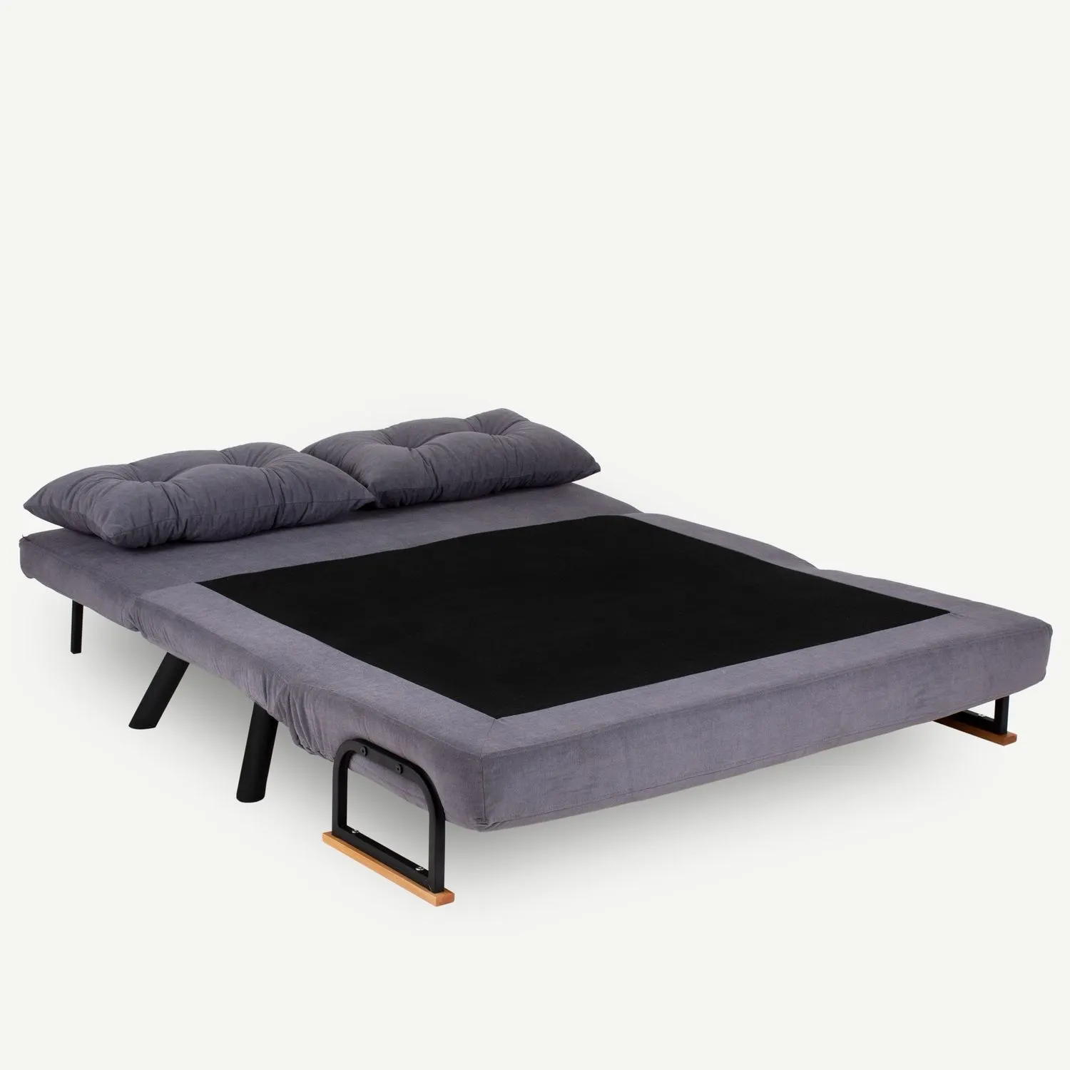 Sofa rozkładana 2-osobowa SANDO szara — zdjęcie 6