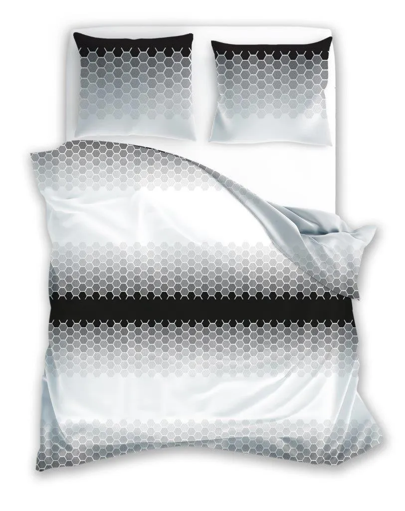 Pościel komplet GLAMOUR 018 bawełna 100% 140X200+70X90 wielokolorowa Poduszka, Wystrój domu