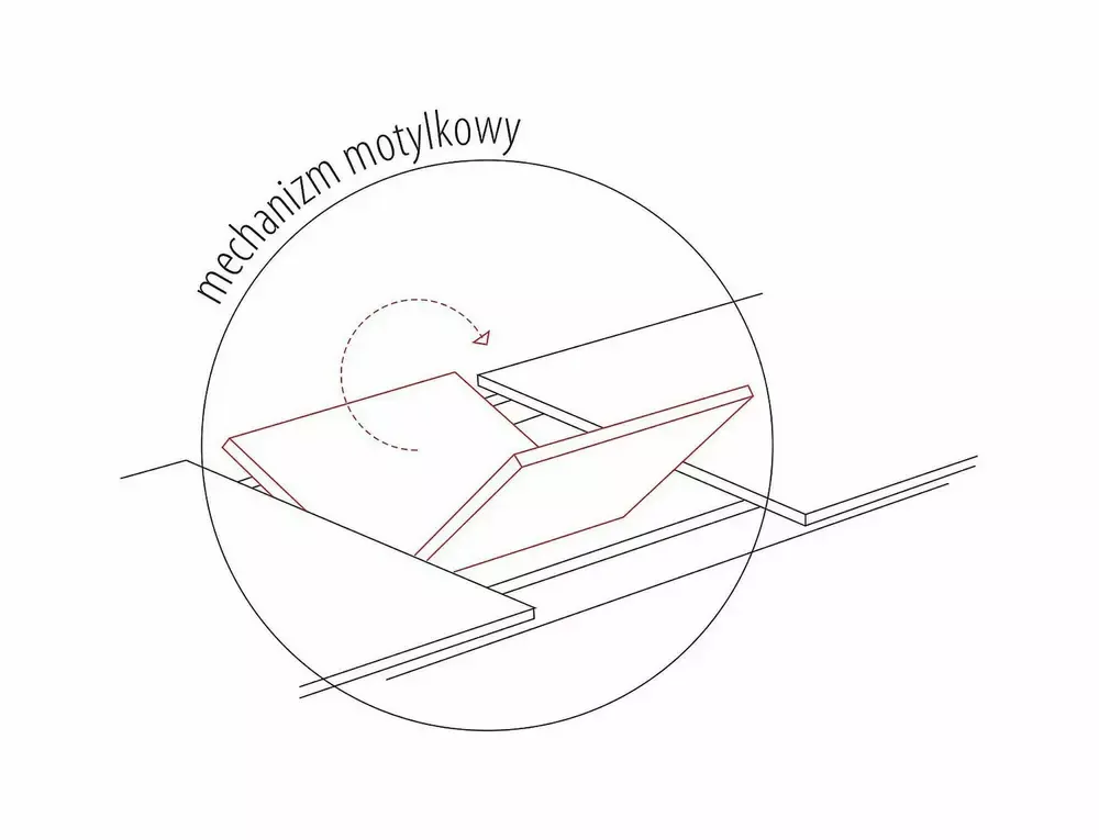 Stół rozkładany LOGAN CERAMIC 90x160(200) biały efekt marmuru - LOGANBC160