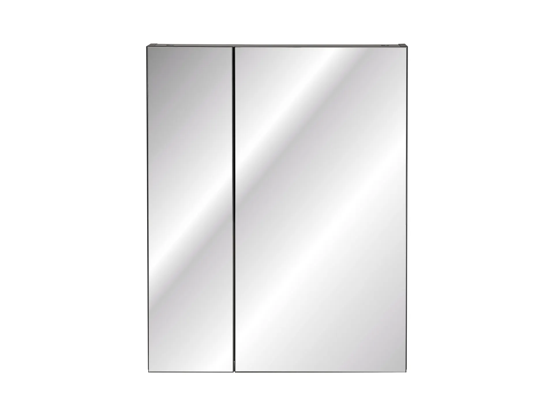 Szafka z lustrem MONAKO szara 75x60x16cm — zdjęcie 2