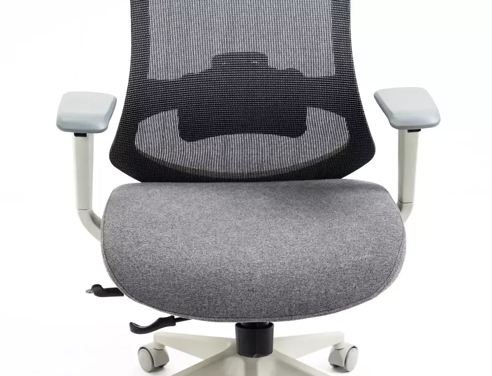 Fotel obrotowy, ergonomiczny ERGON szary Signal — zdjęcie 10