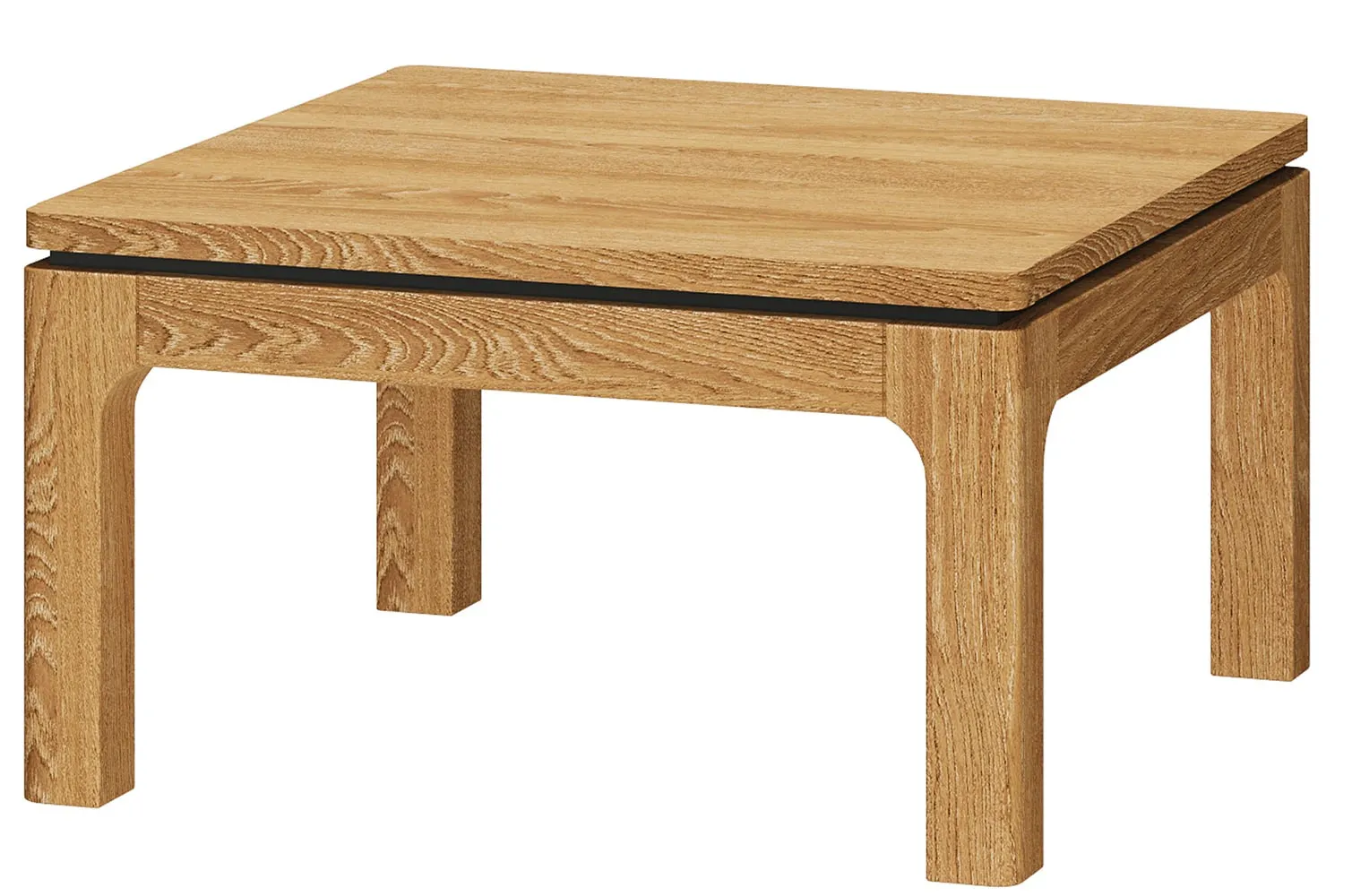 Stolik kawowy PORTO 41 - dąb złoty 80x80