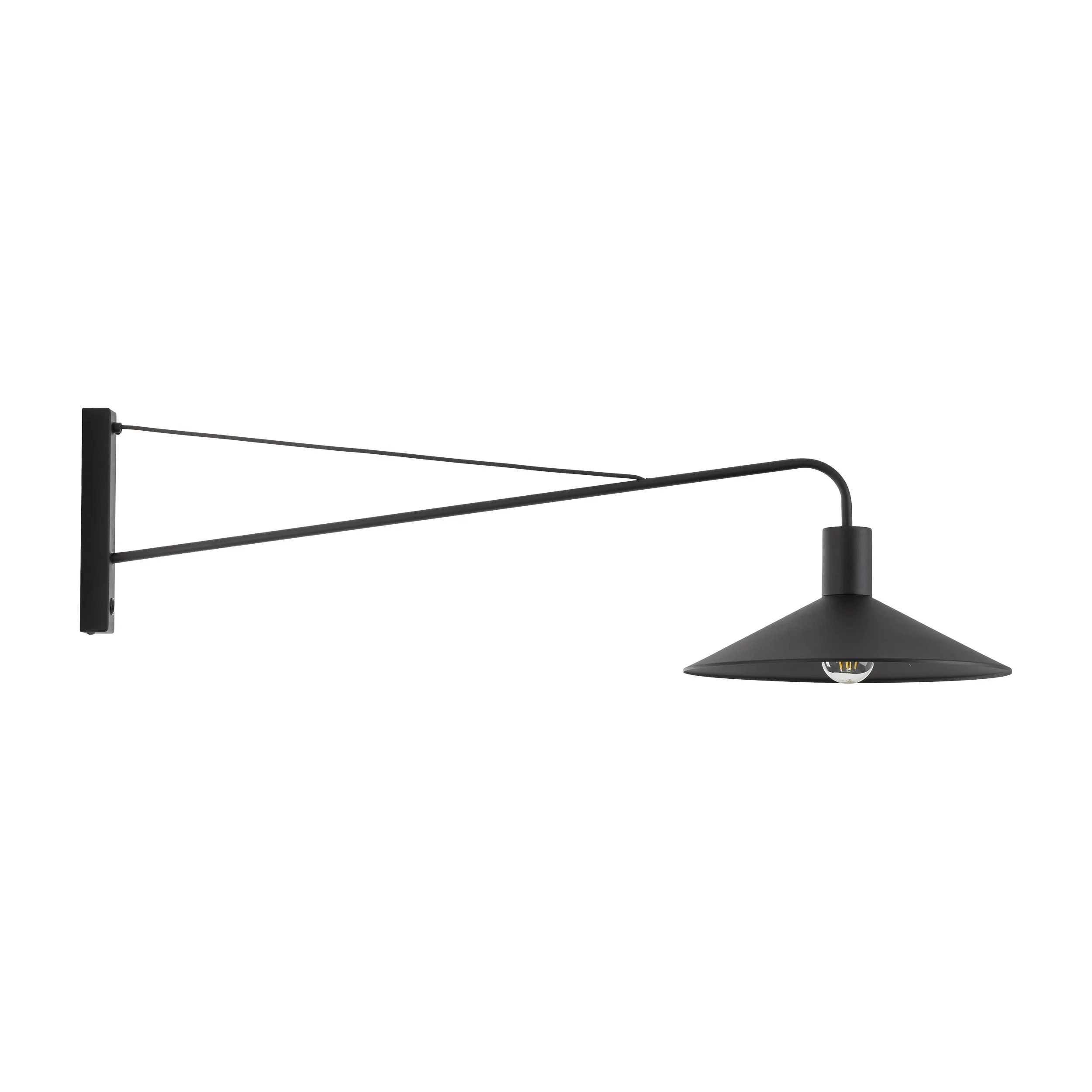 Kinkiet JUMP czarny 103x36x28cm