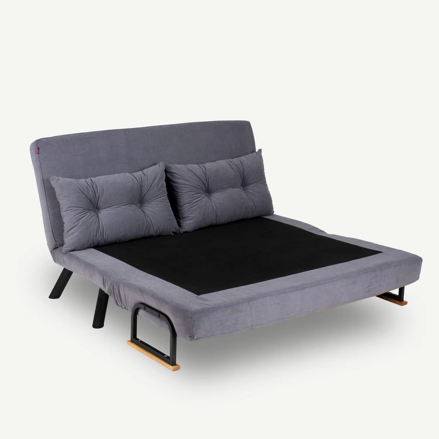 Sofa rozkładana 2-osobowa SANDO szara — zdjęcie 5