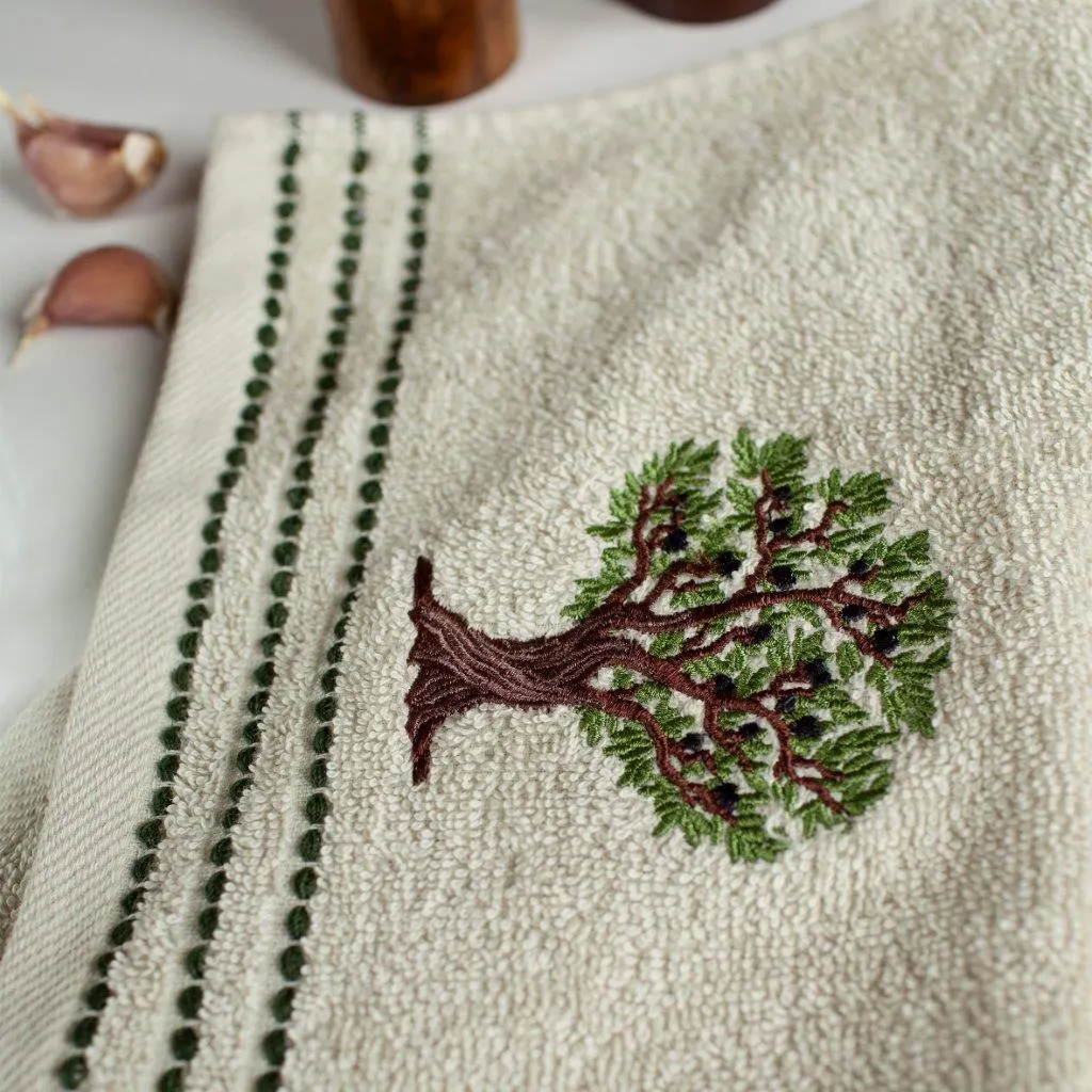 Ręczniki kuchenne 30x50 zestaw 3 szt. OLIWKI 003 - FARO_28549